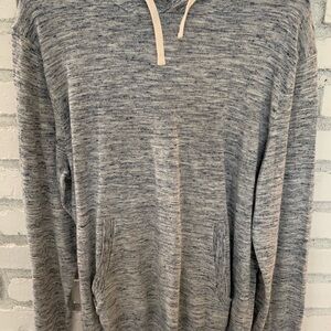 J. Crew Heather Blue Hoodie